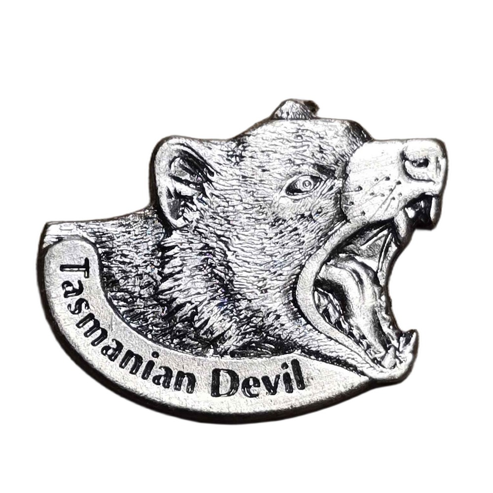 Vintage Tasmanian Devil Australian Lapel Vest Hat Pin J13